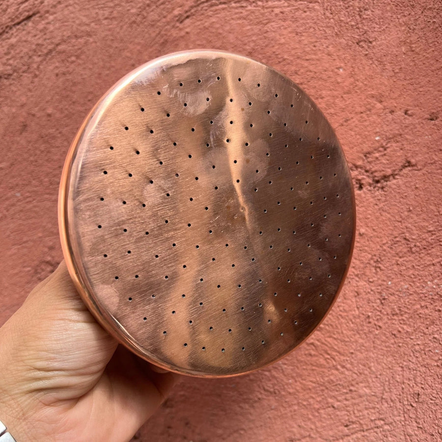 Raw Copper Shower Head, Antique Copper shower head