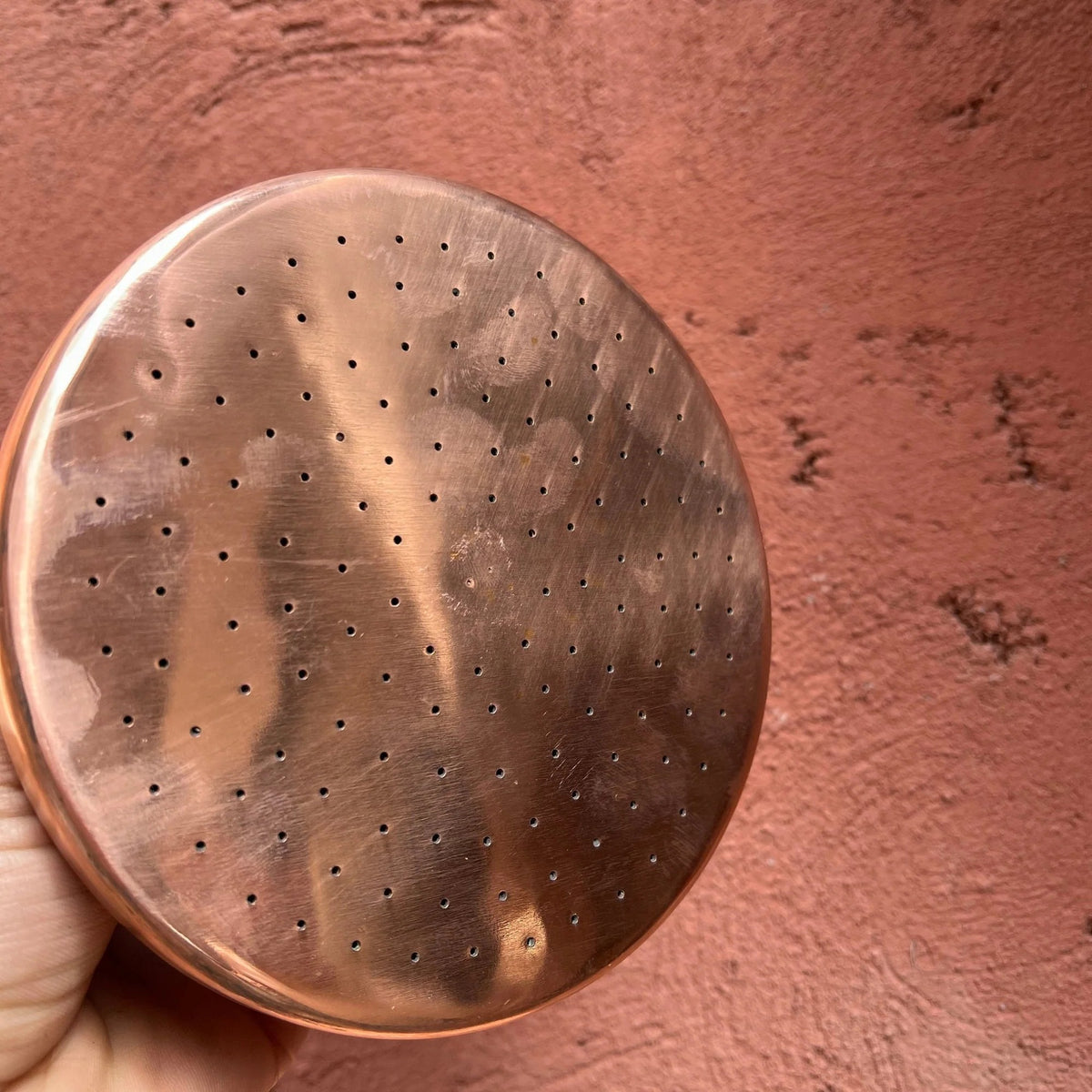 Raw Copper Shower Head, Antique Copper shower head